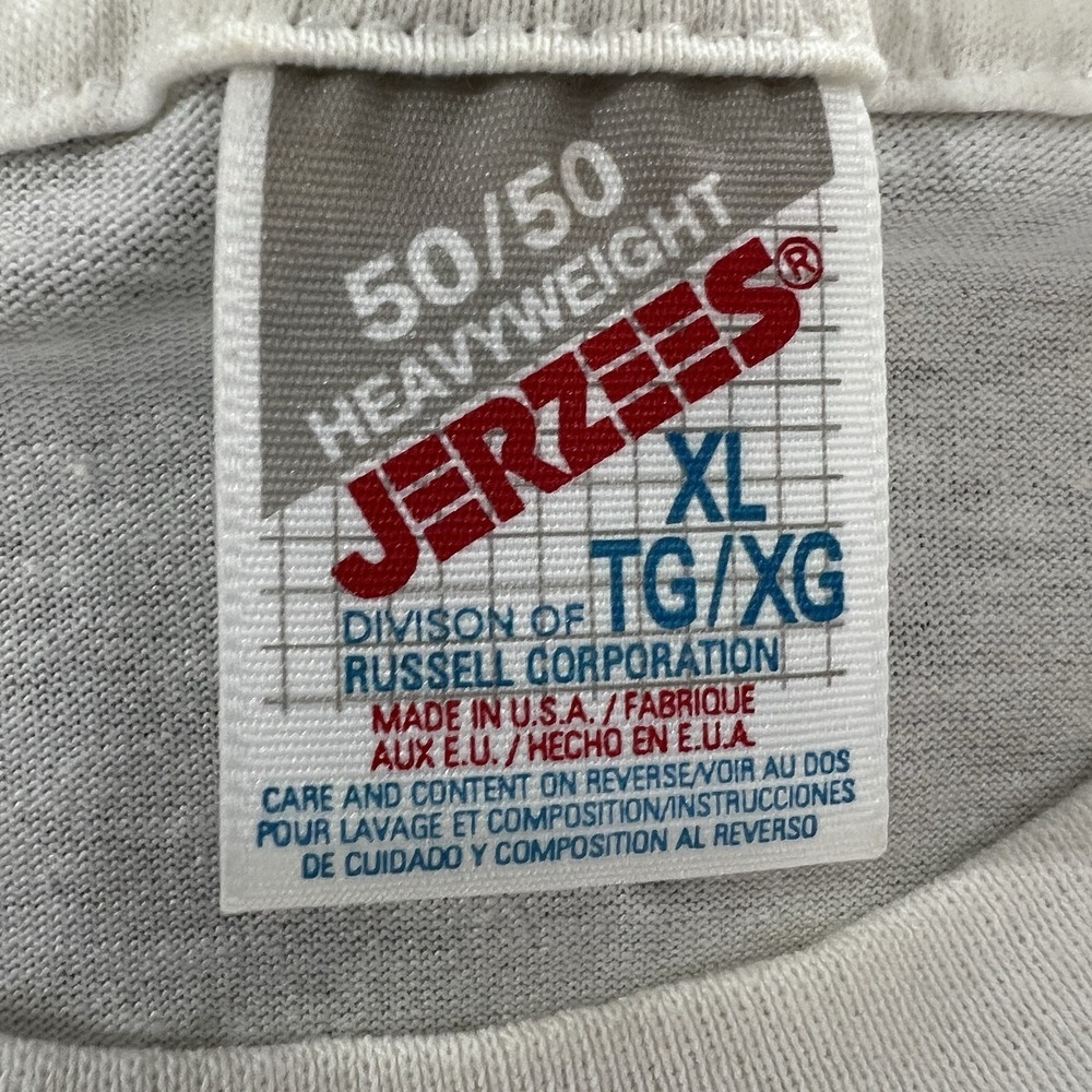Vintage 1996 GJCAA Snow Pitch State Tournament Tshirt Jerzees Albany GA Size XL - Picture 3 of 8